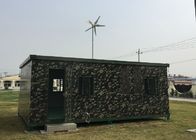 中国 4Mの風力は移動可能な家のための容器400Wの風力発電機の供給力に取付けます 会社