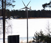 格子パワー系統の低い風の開始の3KW風力は電気ビルを減らします