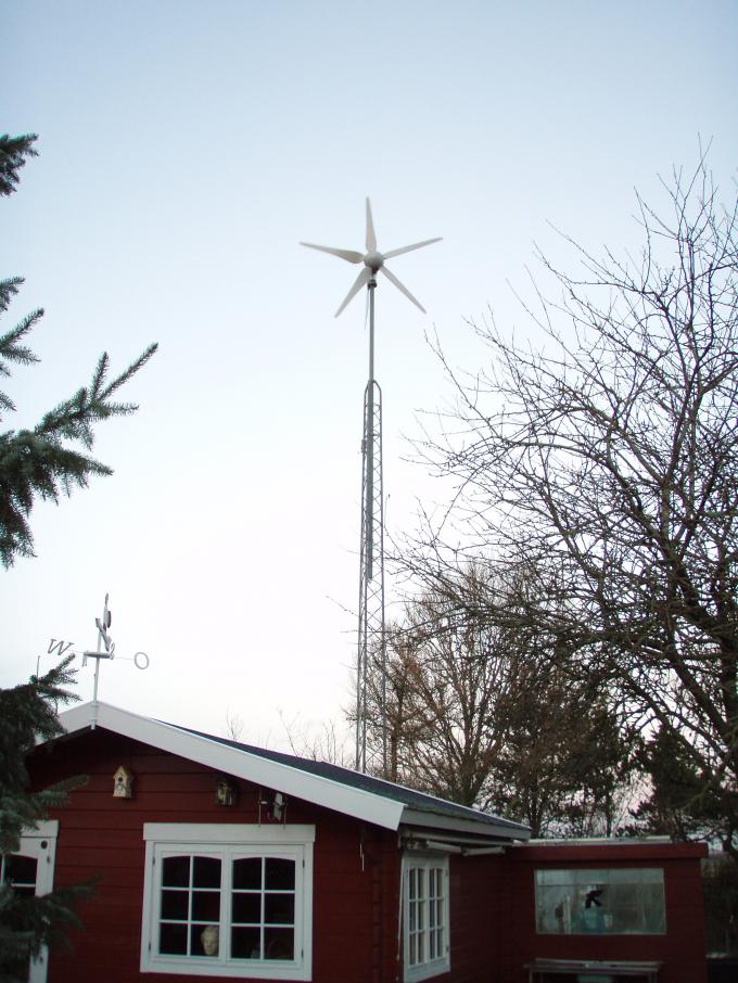 遠隔村のための格子風力の発電機システムDC 48/110Vの3000W